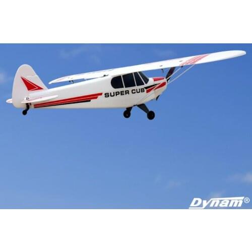 Beginner Remote Control Aircraft Dynam 1070mm Super Cub PA-18 PNP 8927