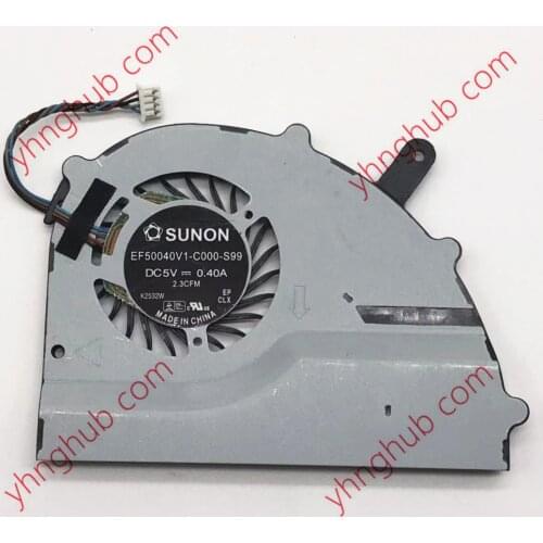 SUNON EF50040V1-C000-S99 Server Laptop Cooling Fan DC 5V 0.40A 4-wire