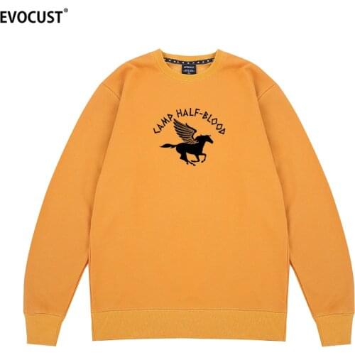 Camp half blood Percy Jackson Funny Long Island Sound Sweatshirts Hoodies men women unisex Combed Cotton