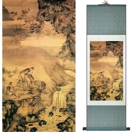 Traditional Chinese Art Painting Home Office Decoration Chinese painting deer painging 20190813055