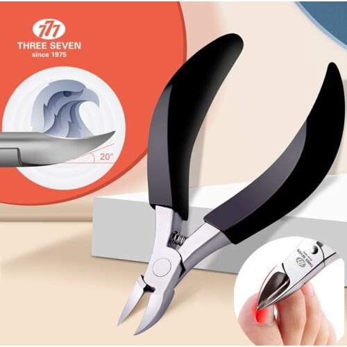 THREE SEVEN/777 Pedicure Care Cuticle Scissors/Pliers/ Pushers Nail Clippers Trimmers Stainless Steel Professional Nail Art Tool