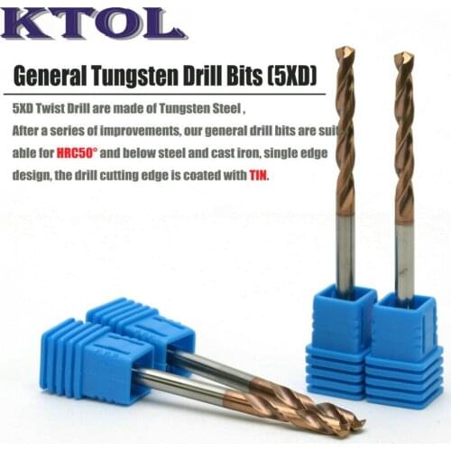 1pc 4mm HRC50 Tungsten Steel Drill Bits for Metal Iron Drilling Holes Cutting 5xD Titanium Coated Carbide Drill Set Rotary Tool