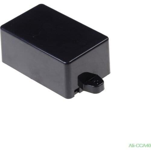 1pc Plastic Black DIY Enclosure Instrument Case Electronic Project Box Electrical Supplies 8 x52x35mm
