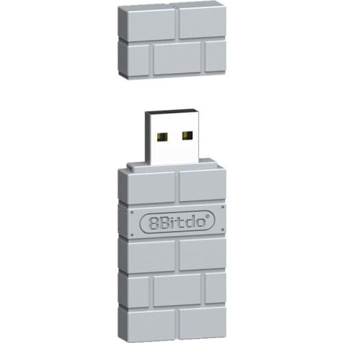 8BitDo Mini USB Wireless Bluetooth Adapter for Play Station Classic Console PS1 Support PS4 PS3 Switch Xbox Bluetooth Controller