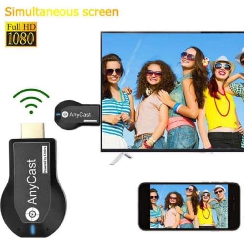 Wireless WiFi Display TV Dongle Receiver for AnyCast M2 Plus for Airplay 1080P HDMI-compatible TV Stick for DLNA Miracast