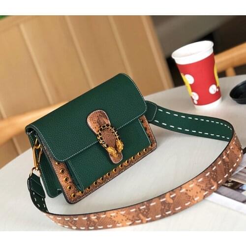 Designer Contrast Color Crossbody Bags For Women 2020 Luxury Messenger Shoulder Bag Ladies Purses and Handbags Cross Body