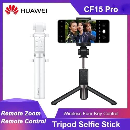 Huawei Honor AF15 Pro Tripod Bluetooth Selfie Stick Portable Wireless Monopod With Remote Control Zoom For iOS Android Phone