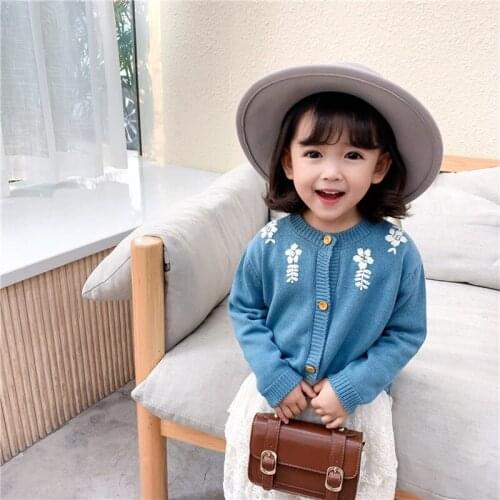 Кардиганы для девочек HYCOLORFUL China At AliExpress