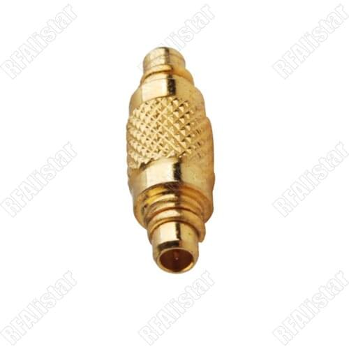 MMCX Male Plug to MMCX Male Plug Straight RF Coaxial Adapter Connector