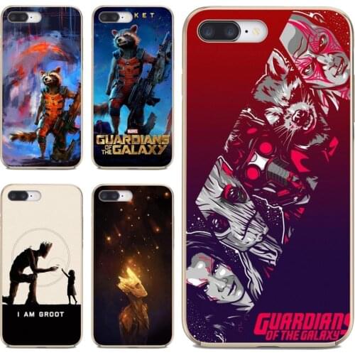 For Xiaomi mi Redmi Note 3 4 4X 5 6 7 8 8t 9 9s 9t 10 pro lite Guardians-Galaxy-Marvel-Comics-Hero Soft Case Cover
