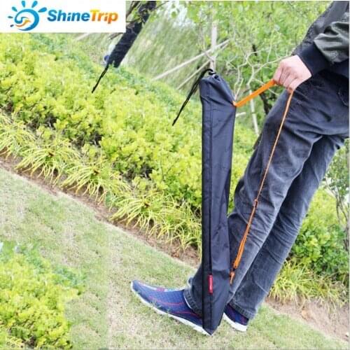 Camping Canopy Tent Poles Tent Pegs Trekking Pole Storage Bag Pouch 80*15cm