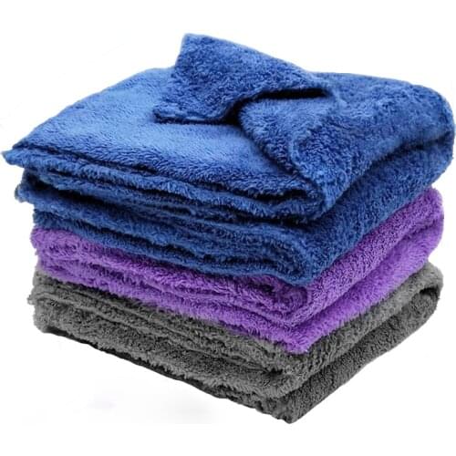ZK30 Extra Soft Car Wash Microfiber Towel Car Cleaning Drying Cloth Home use Car Care Cloth Detailing Car WashTowel Never Scrat