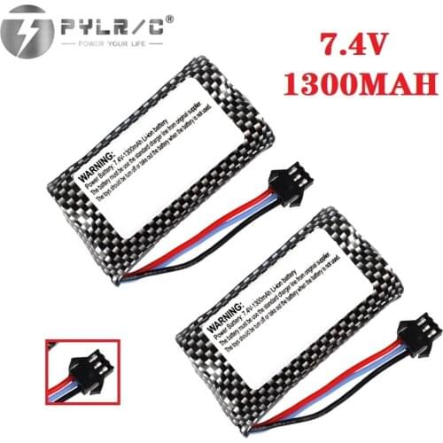 7.4v 1300mAh rechargeable battery for Watch Gesture Sensing Twisted RC stunt car 18650 7.4v Li-ion battery FOR RC Cars