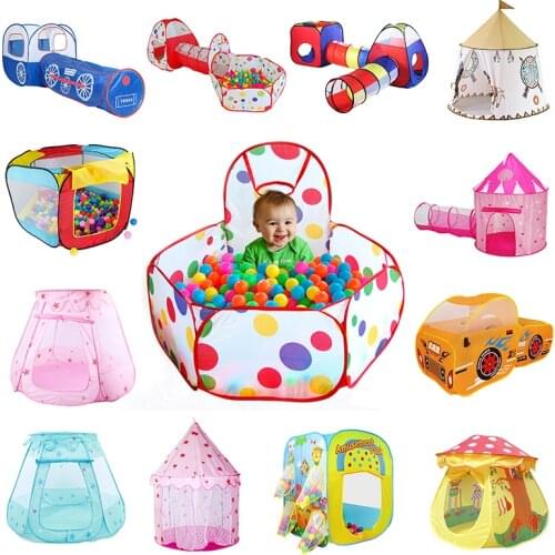 36 Styles Foldable Childrens Toys Tent For Ocean Balls Kids Play Ball Pool Outdoor Game Large Tent for Kids Children Ball Pit