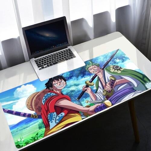 Rubber Computer Pad One Piece Mousepad Anime Gaming Mousepad Gamer Mouse Pad xxl Extra Size Desk Mat For Mouse Keyboard Play Mat