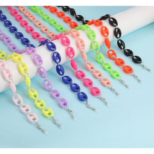 Skyrim Nose Acrylic Glasses Chain for Women Men Mask Chain Holder Sunglasses Cord Eyewear Neck Strap Rope 2021 Trend Wholesale