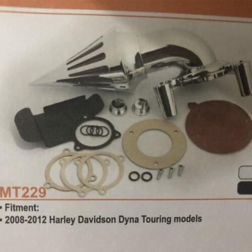 2 Colours Motorcycle Modified Spike Air Cleaner Intake Filter Fits For Harley Dyna Touring 2008 - 2012