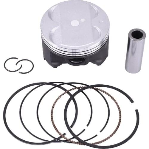 83.75mm Pin 20mm Motorcycle Piston and Piston Ring Kit For SUZUKI AN400 AN 400 +75 Oversize 0.75 +0.75mm