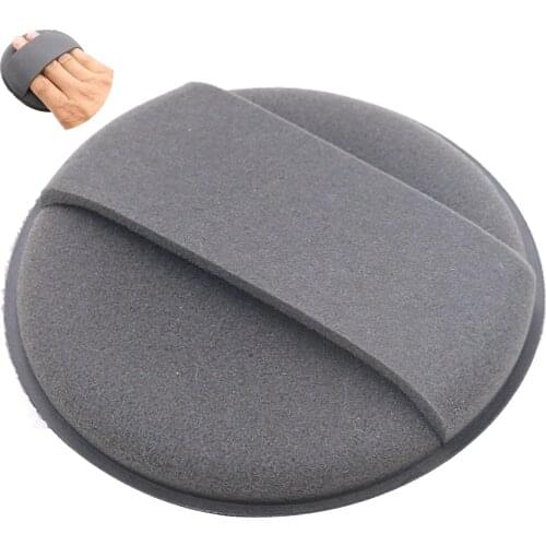 Car Sponge Wax Waxing Polishing Reusable Car Microfiber Wax Applicator Round Waxing Polishing Pad Portable Car Wax Applicator