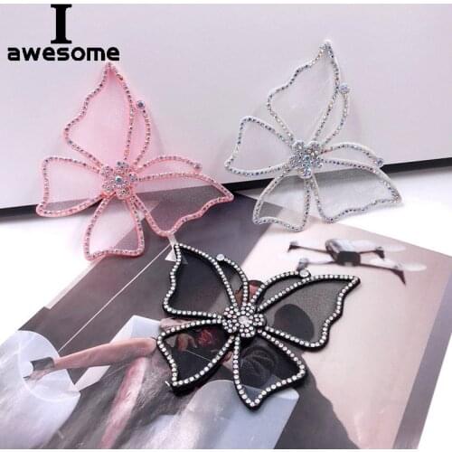 DIY butterfly Yarn Bowtie bow-knot Bridal Wedding Party Shoes Accessories For high Heels Flats Slipper Shoe Decorations flower