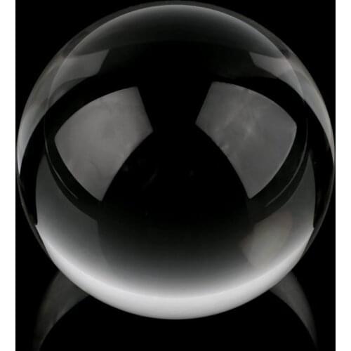 100mm Crystal Ball Healing Ball Sphere Perfect Decoration Quartz K9 Glass Artificial Crystal a Wonderful Gift for All Occasion