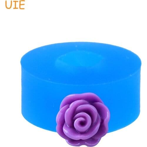 HYL180U 3D Mini Flower Silicone Mold - Craft Cupcake Topper Icing Clay Chocolate Fudge Resin Biscuit Jewelry