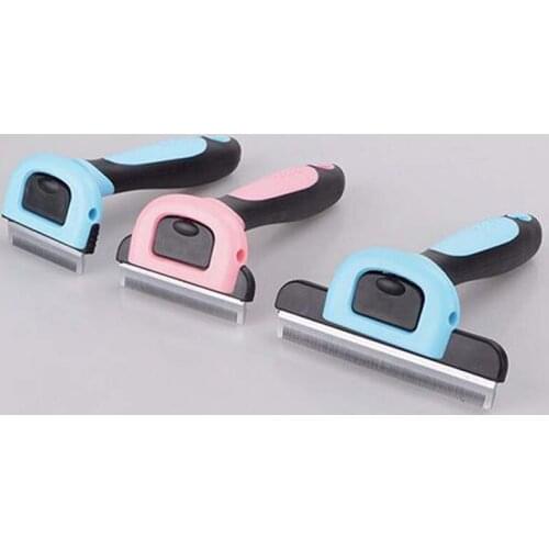 Shedding Tool Dogs Cats Pet Hair Short Small Medium Large Grooming Brush Comb