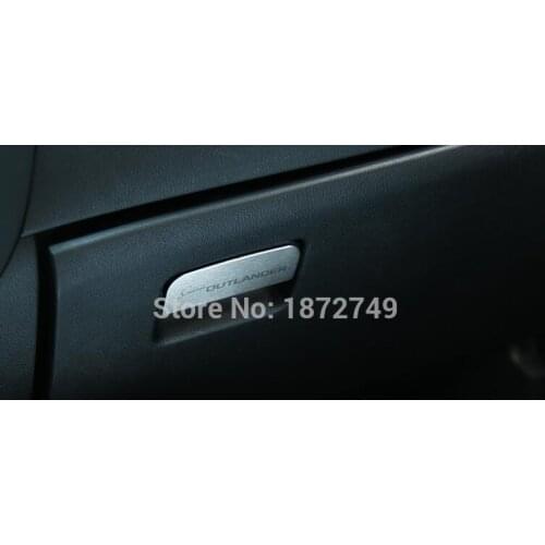 For Mitsubishi Outlander 2016 2015 2013 2014 Console front glove storagebox handle cover