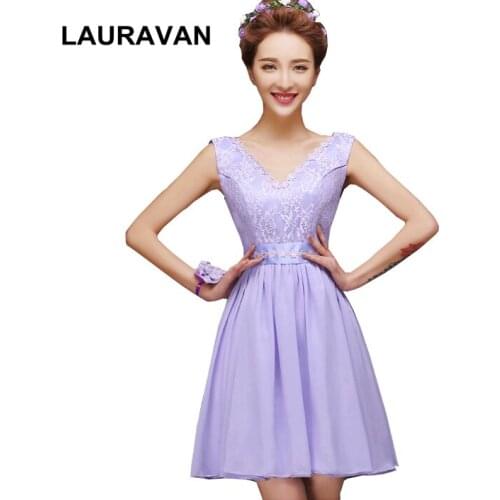 LAURAVAN V-neck Women Dresses