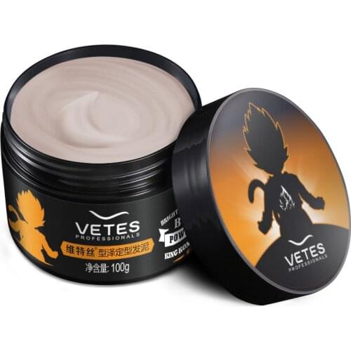 Matte texture hair clay male wax fast lasting shaping fluffy styling gel cream #867