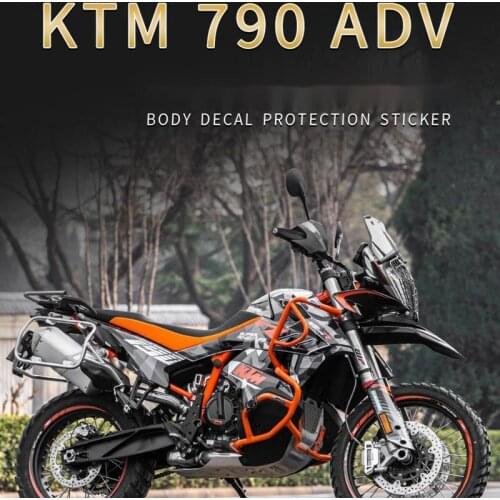 Motorcycle Decal Engraving Drawing Protection Decal Car Sticker Waterproof Film Decoration for Ktm 790 Adv