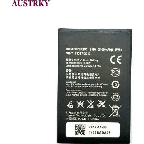 New HB505076RBC Battery For Huawei A199 G700 G710 Y600 C8815 G610 G610T G610S G716 G606 Phone 2100mAh Batterij
