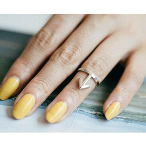 Wholesale 30pcs/Lot Rune Arrow Knuckle Ring,Silver Gold-color Rings Size 7.5 Men Women Jewelry Free Shipping