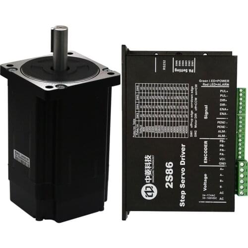 Wholesale Nema 34 86mm DC 36V 48V AC 27V-75V closed loop stepper motor driver controller