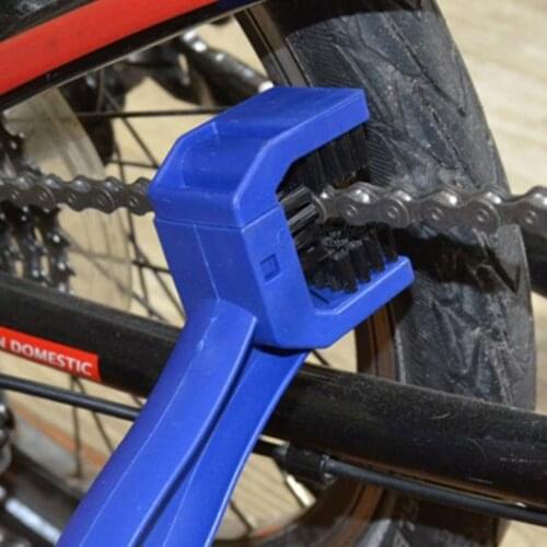 Plastic Cycling Motorcycle Bicycle Chain Clean Brush Gear Grunge Brush Cleaner Outdoor Cleaner Scrubber Tool
