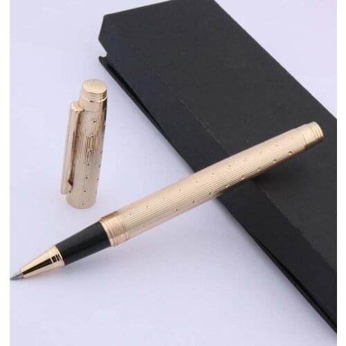 Business gift pen metal high grade iridium golden Roller ball Pen