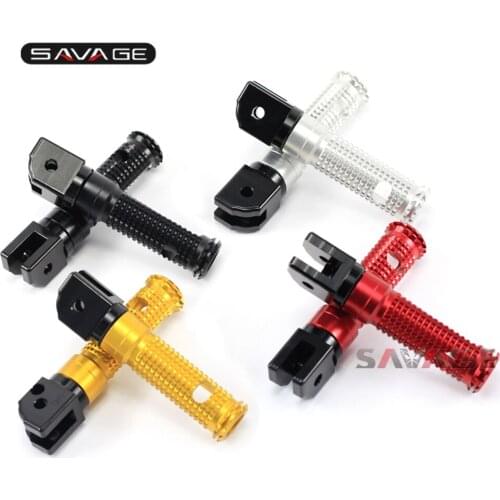 Footrest Foot Peg For DUCATI MONSTER 696 659 796 MONSTER 1100 1100S Motorcycle Accessories CNC Rider Passenger Foot Rests Motos