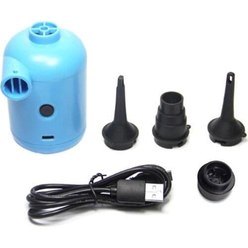 Portable USB Electric Air Pump Air Mattress Boat Sofa Auto Air Inflatable Pump for Car Camping Inflator