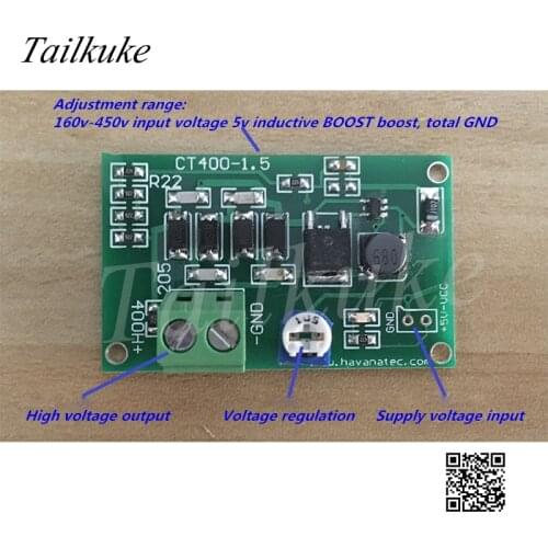 Boost Module Power Module Conversion Radiation Geiger Sensor 160-450v Linear Adjustable