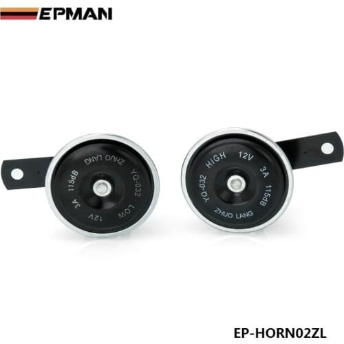2Pcs Universal Electric Disc Horns Low and High OEM Replacement 12 Volt Car Truck For BMW e34 EP-HORN02ZL