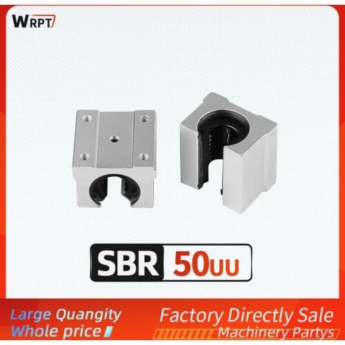 SBR box type opening SBR50UU/with copper sleeve/with pressure plate/straight circle