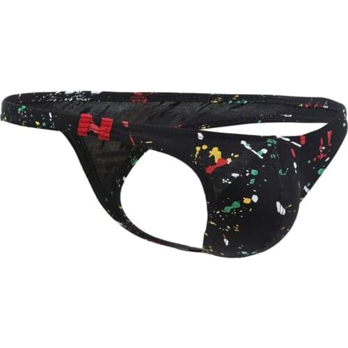 Low Waist Sexy Male Thong Underwear Men Underwear Shorts Mens Briefs Short Breathable Underpants Pouch Briefs Panties