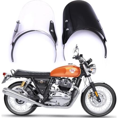 Motorcycle Headlight Fairing Windshield Windscran Wind Deflector For Royal Enfield Classic Desert Storm Bullet 500CC Interceptor