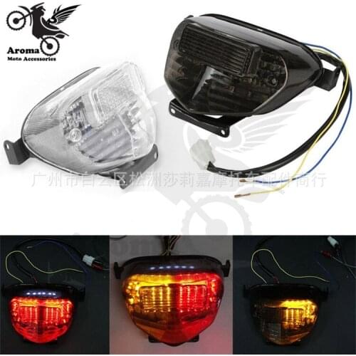 2000 2001 2002 2003 year pro motorbike rear indicator light moto tail light for suzuki gsx-r 600 750 LED motorcycle brake light