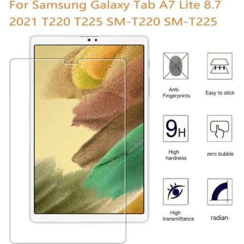 Screeen Protector for Samsung Galaxy Tab A7 Lite 8.4 2021 Tempered Glass Film for Galaxy Tab A7 Lite SM-T220 SM-T225 8.4 inch