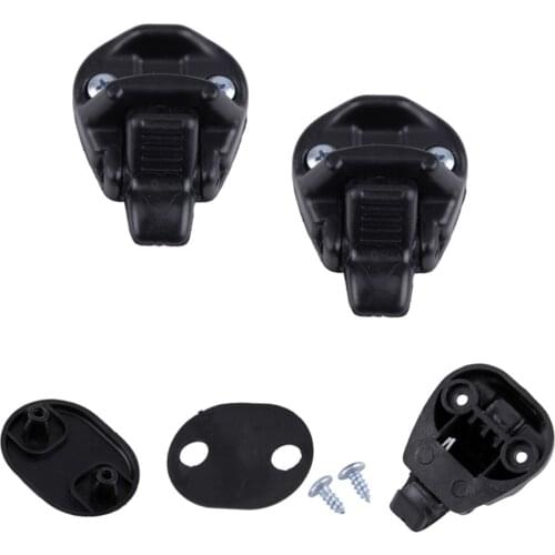 JEAZEA 2Pcs Car Door Window Slide Glass Lock Buckle Hook Clips For Mitsubishi L300 Pajero Montero Mk2 1991 - 1996 1997- 1999