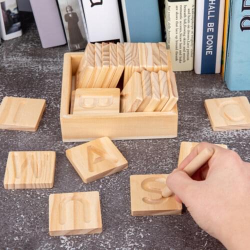 1 Set Childrens Alphabet Writing Board Educational Toys Wooden Writing Board Alphabet Track Copy Learning Toys