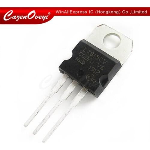 10pcs/lot L7815CV L7815 7815 TO-220 In Stock