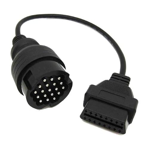 19Pin OBD1 to 16Pin Female OBD2 Adapter Cable Connector 30cm car diagnostic tool