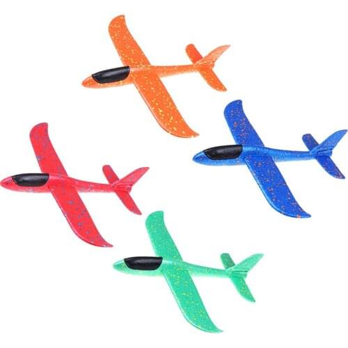 37CM EPP Foam Hand Throw Airplane Outdoor Launch Glider Plane Kids Gift Toy